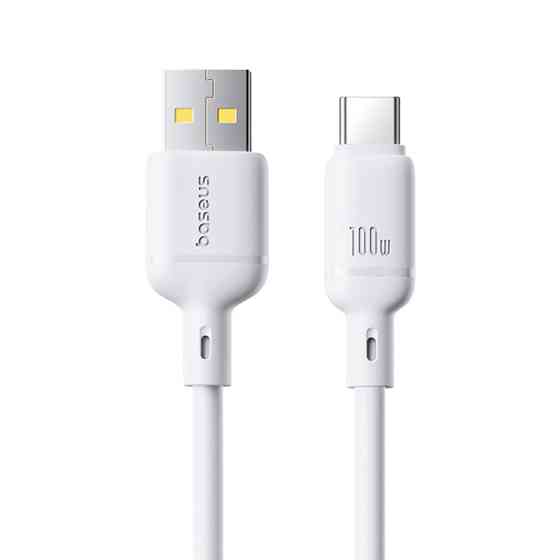 Дата кабель Baseus Silky Series OS Fast Charging USB to Type-C 100W (1m) (P10377703) Херсон