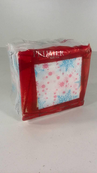 Салфетка с рисунком Новый Год, Премьер, 55 листов, 10 пач\уп Харьков - изображение 1