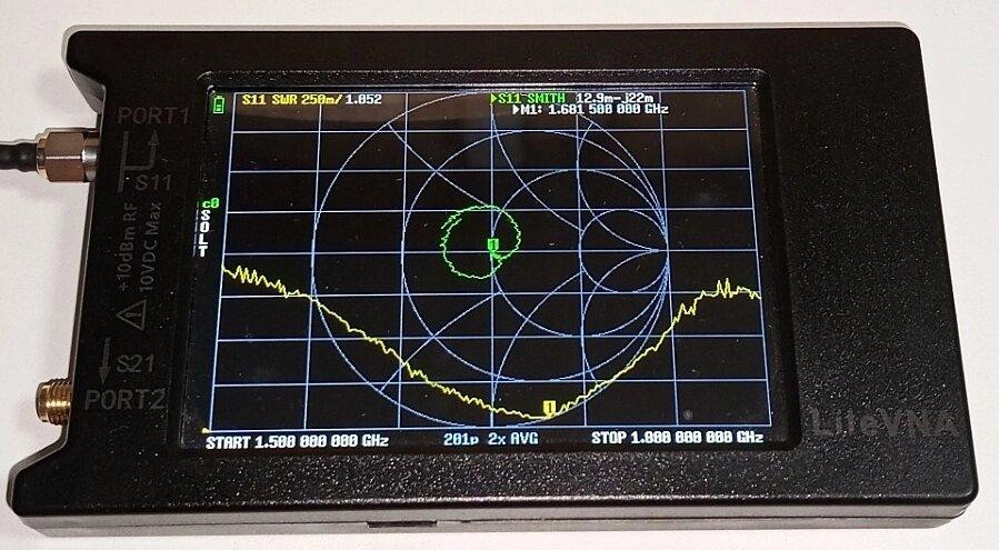 Антенна 1520-1785 МГц 8 дБ, до 50 Вт, 20 см, N-male, с магнитной основой 12 см, RG58U 3 метра с SMA- Дніпро - зображення 3
