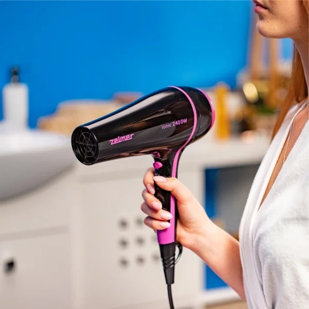 Фен Zelmer ZHD8360 2400 Вт черный Київ - зображення 8
