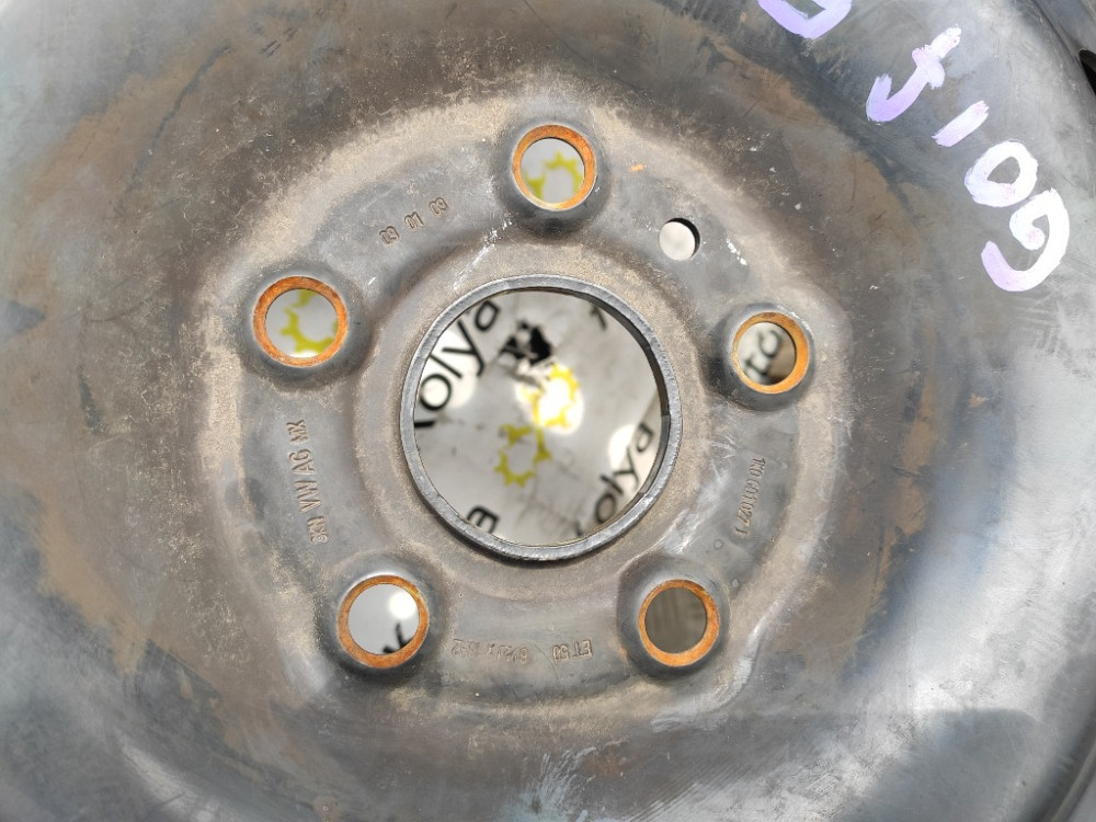 Диск металлический с шиной 205/55 R16 VW Golf V 2003-2008 Ковель - изображение 2