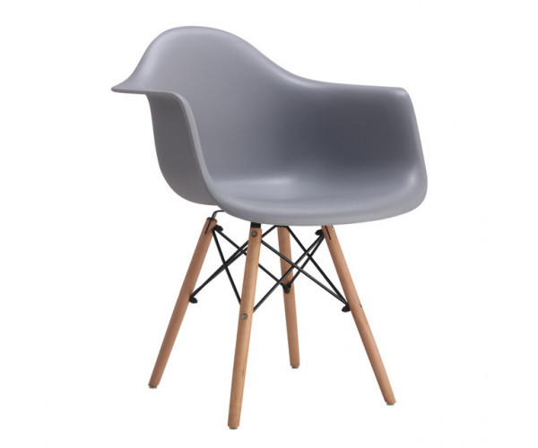 Крісло Тауер Вуд барне сіре Дніпро - зображення 1