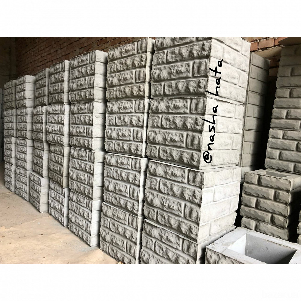 Блоки стовпчикові для огорожі від виробника.Тумби набірні,блок,стовпець. Черкаси - зображення 8