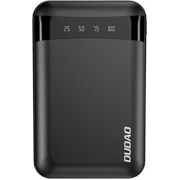 Power Bank Dudao Portable mini 10000mAh Black Харків - зображення 1