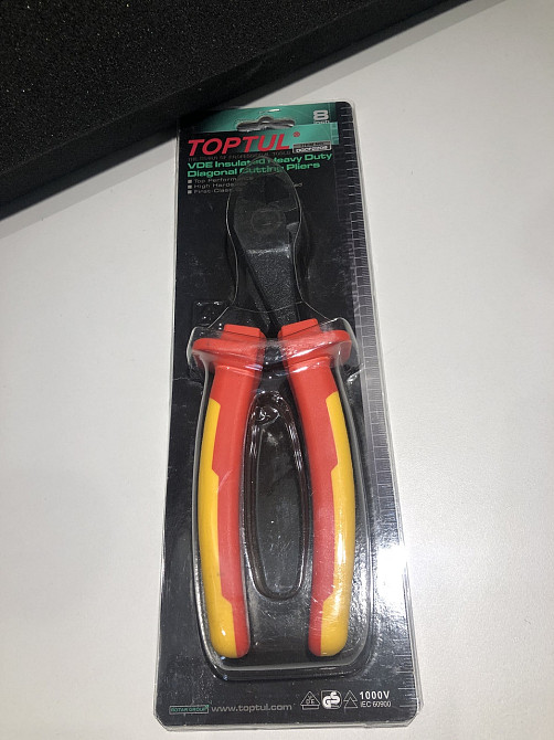 Бокорезы 1000V 8" VDE TOPTUL DGCF2208 Харків - зображення 7