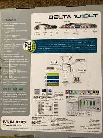 Звуковая карта M-Audio Delta 10/10 LT Харків