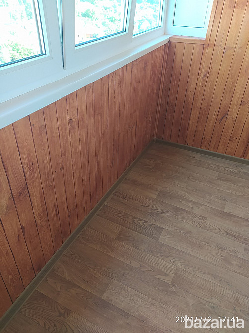 Внутренняя обшивка балкона и лоджии вагонкой в Харькове. БЕЗ ПОСРЕДНИКОВ Харьков - изображение 3