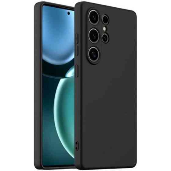 DM Чохол Silicone Case with MagSafe для Samsung S25 Ultra S938 Black Харьков