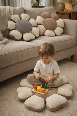 Декоративна подушка "Ромашка" Дніпро