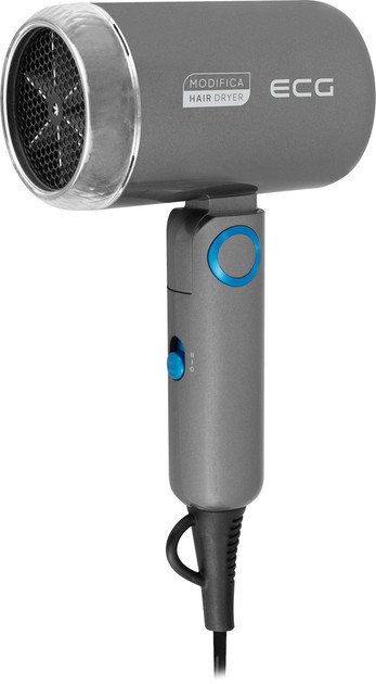 Фен ECG Modifica Grigio Piccolo 1200 Вт серый Киев - изображение 2