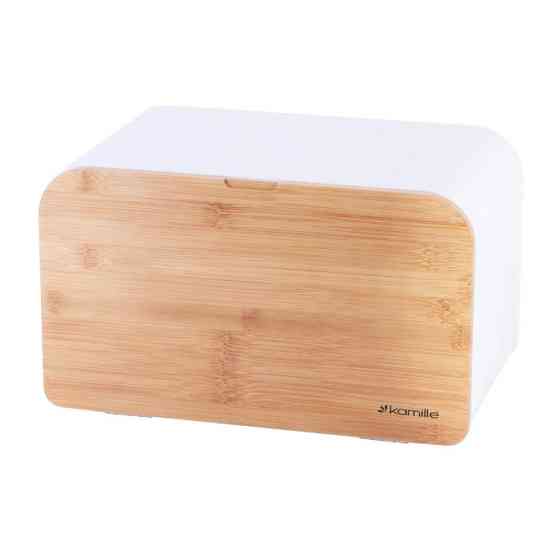 Хлібниця Kamille KM-1116 35х21х21 см біла Киев