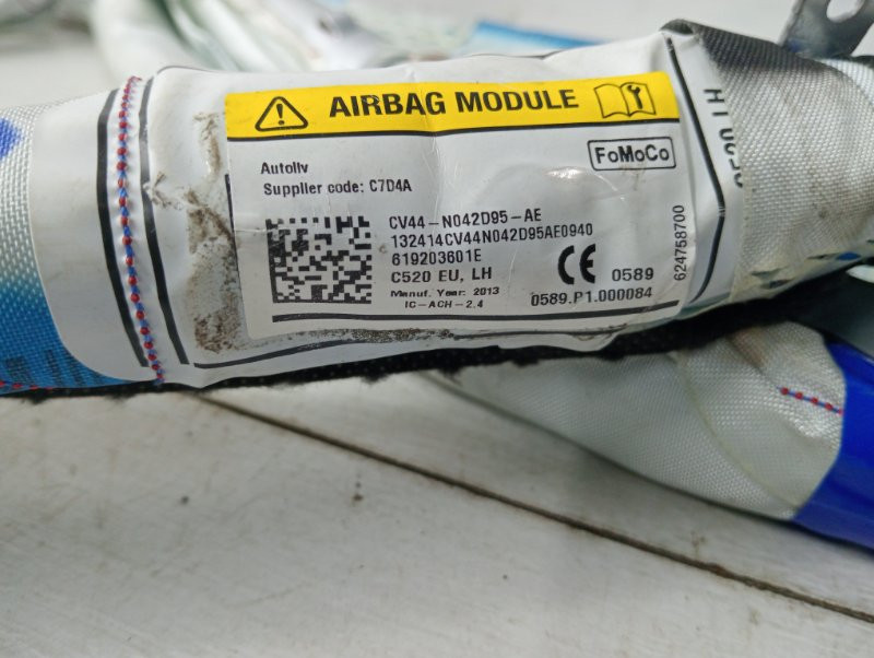 Airbag потолка(шторка) левый Ford Kuga CBS 2.0 DIESEL 2011 (б/у) Київ - зображення 2