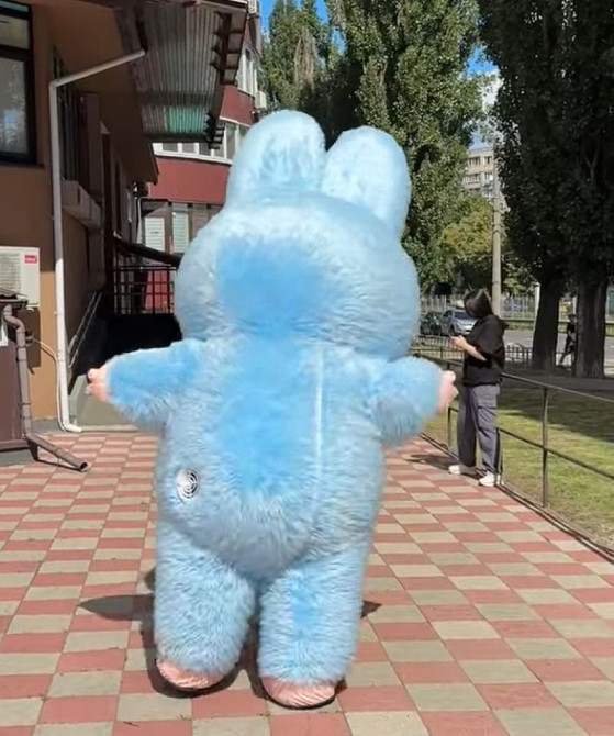 Надувной костюм Лабуба с вентилятором для продвижения бизнеса Київ - зображення 4