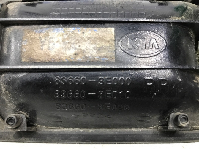 Ручка двери внешняя задняя правая Kia Sorento BL 2.5 DIESEL D4CB 2002 (б/у) Киев - изображение 4