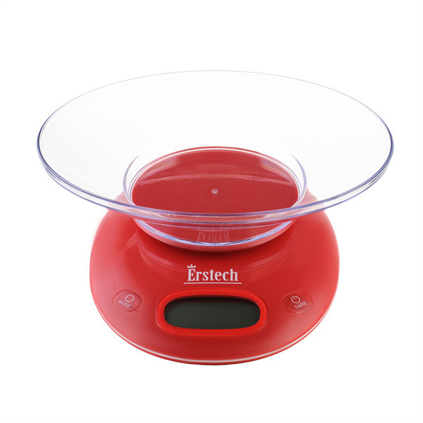 Весы кухонные ErsteСh EKS-5181-Red 5 кг Киев - изображение 3