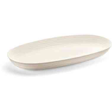 Блюдо овальна Guzzini Tierra 175400156 41х22.9х4.2 см біла Київ