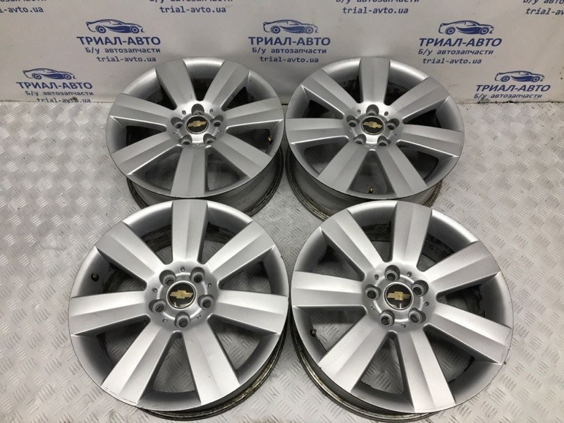 Диски титан комплект R18 Chevrolet Captiva C100 2.4 БЕНЗИН Z24SED 2006 (б/у) Київ - зображення 1