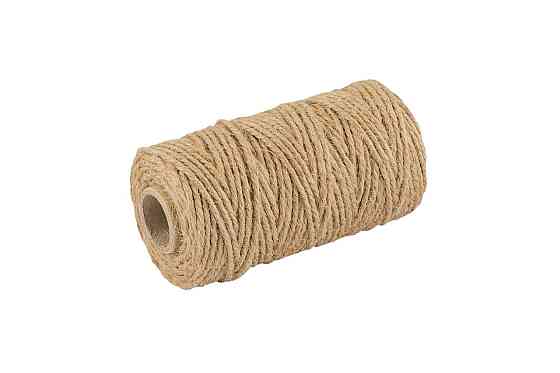 Шпагат джутовый ГОСПОДАР Ø 2 мм 0.2 кг катушка 92-0612 Харьков