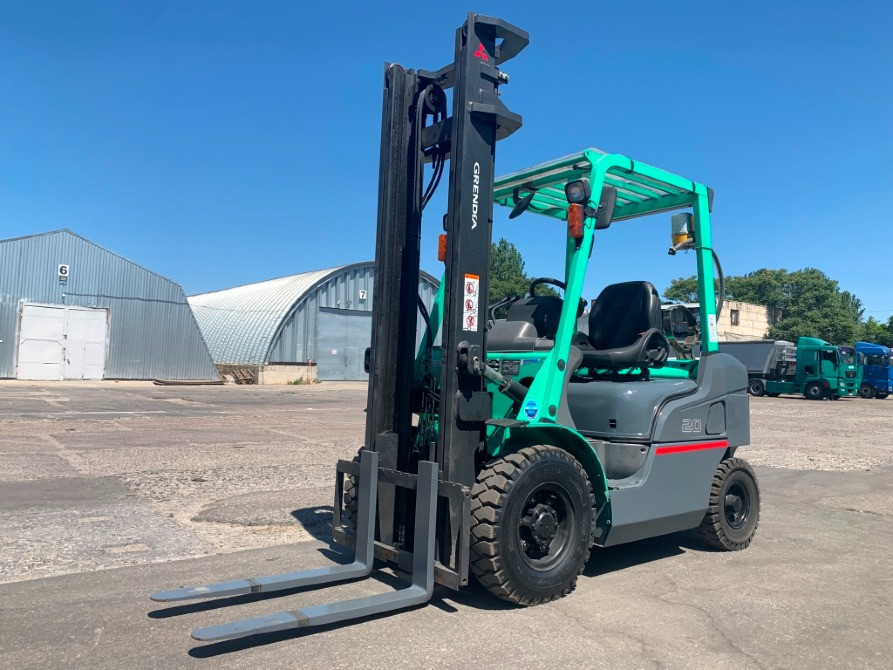 Вилочный автопогрузчик Mitsubishi с двумя дополнительными гидролиниями. Модель: FGE25D. Год: 2017. Одесса - изображение 3