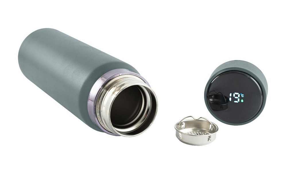 Термос WERTVOLL "DREAM" 800 мл SS Digital Sensor t °C серый RX-7001GY Харьков - изображение 6