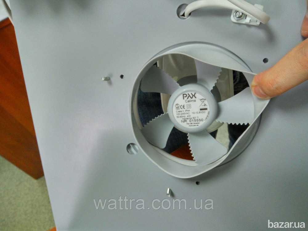 Умный вытяжной вентилятор PAX NORTE black для кухни и ванной комнаты SMART (управление смартфоном) Київ - зображення 10