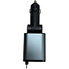 Автомобільний зарядний пристрій DM PT-47 USB+2xType-C 50W Black Харків