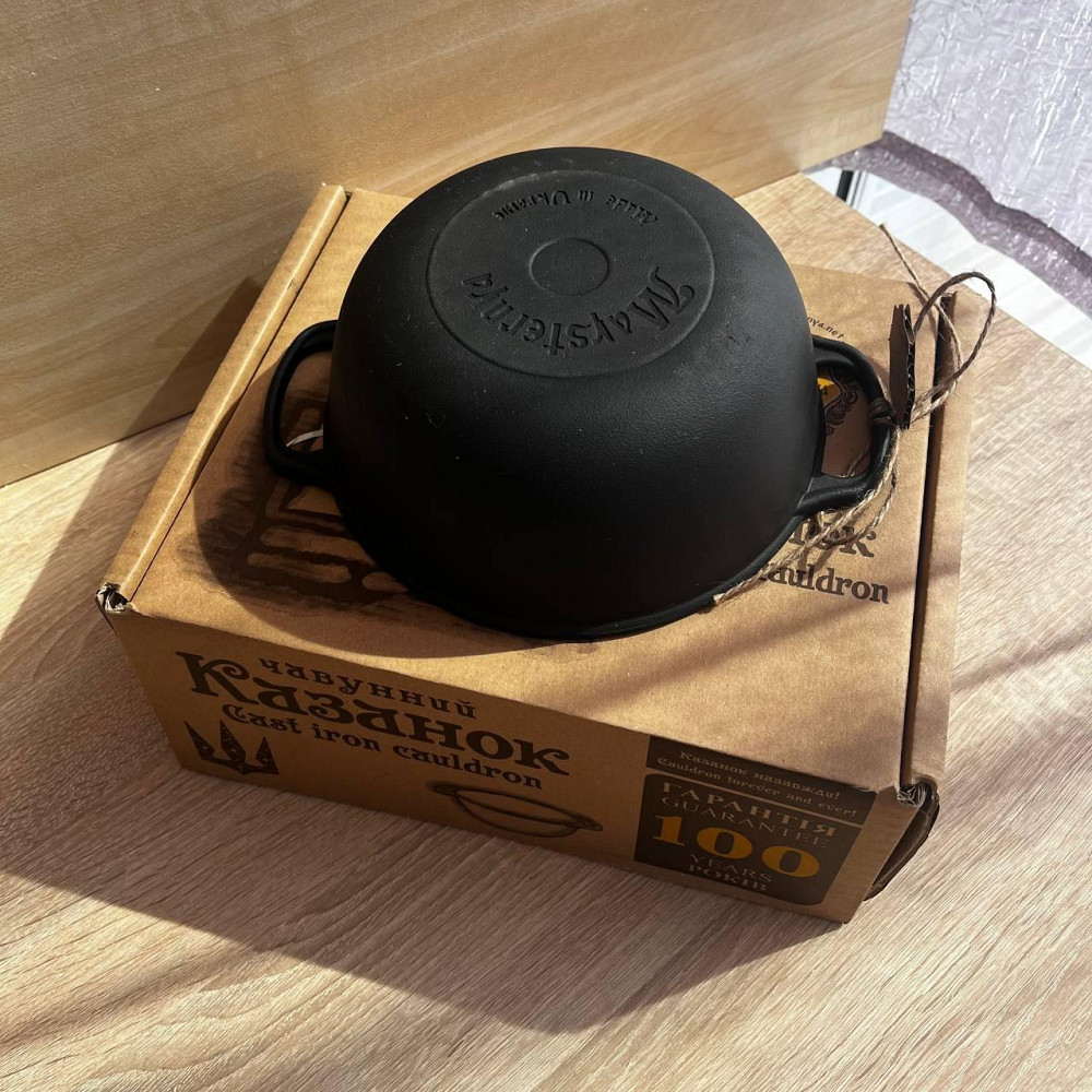 Кастрюля чугунная Maysternya 2 л Т401 Одесса - изображение 12