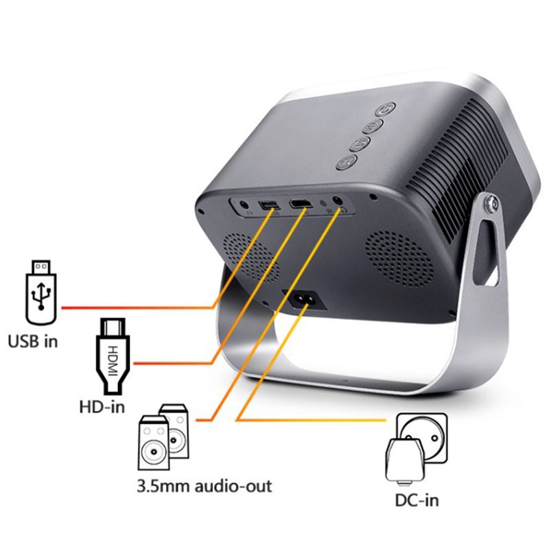 Проектор 4k Android Q10 Херсон - зображення 3