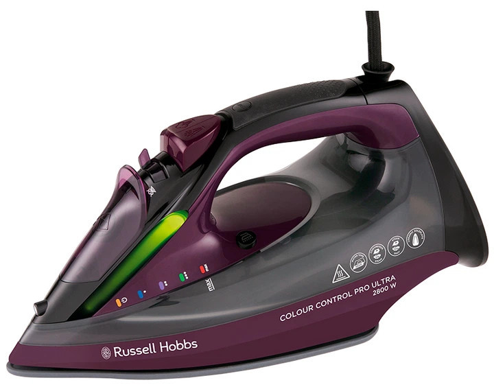 Утюг Russell Hobbs Colour Control Pro Ultra 27281-56 2800 Вт сиреневый Киев - изображение 2