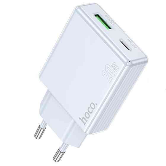 СЗУ Hoco C142A Direct PD20W+QC3.0 (1USB-A/1C) Херсон