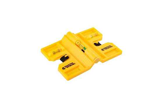 Уровень угловой складной MASTERTOOL POSTPOS с шарниром 90°-180° 3 капсулы 4 магнита 30-0892 Харків