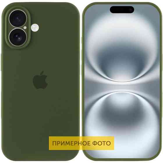 Чехол Silicone Case Full Camera Protective (AA) для Apple iPhone 16 Plus (6.7") Херсон
