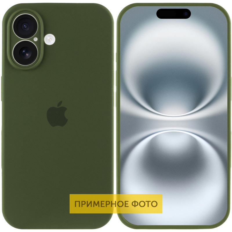 Чехол Silicone Case Full Camera Protective (AA) для Apple iPhone 16 Plus (6.7") Херсон - изображение 3