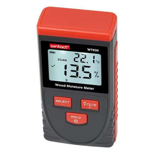 Влагомер бесконтактный 0,5-79,5% WINTACT WT630 Харків - зображення 4