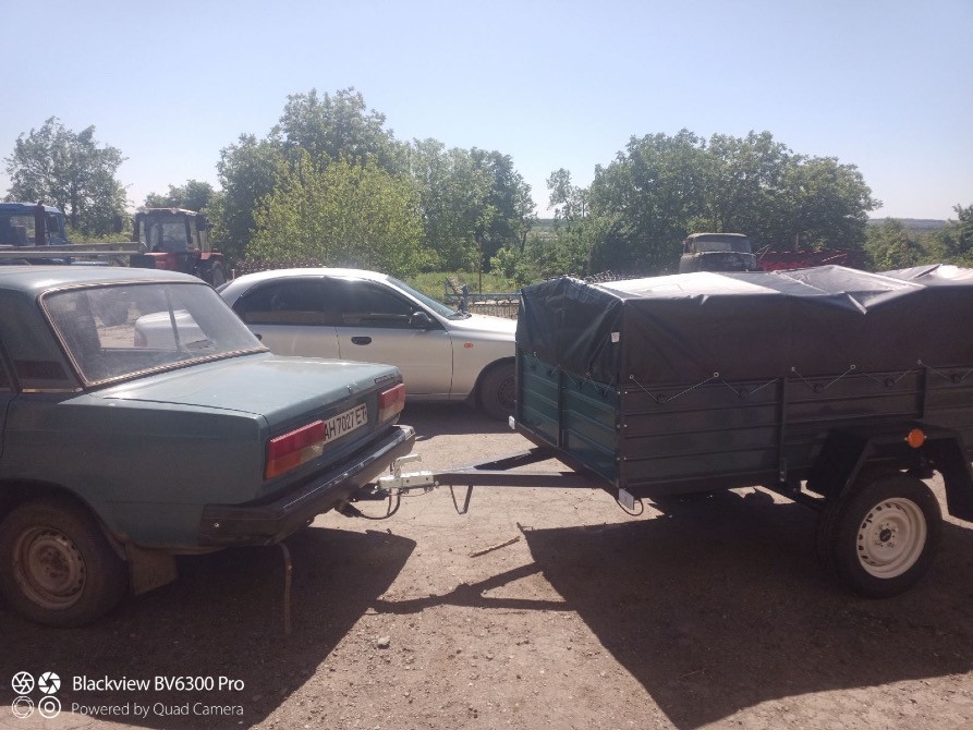 Одноосний причеп Бобер по вигідній ціні з заводу Баштанка - зображення 1