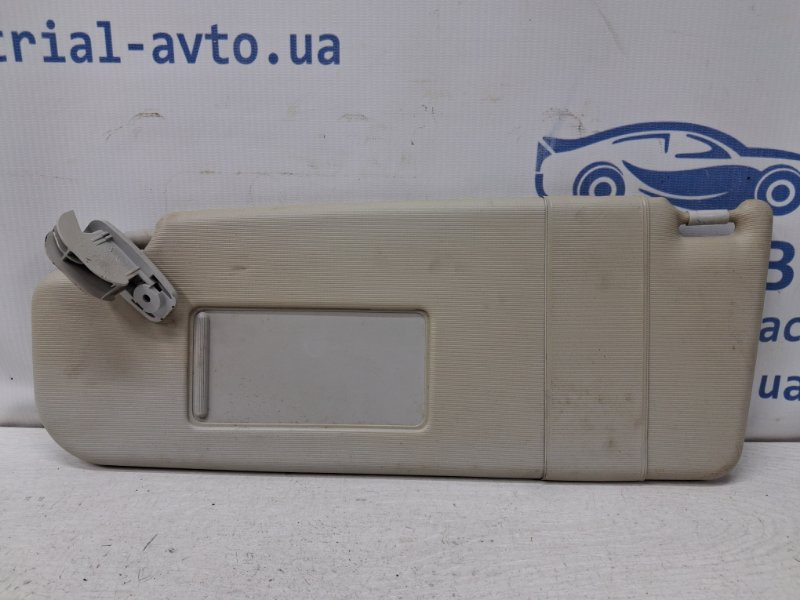 Козырек солнцезащитный правый Skoda Fabia 2007-2014 5J1857552D 2F4 (Арт. 78131) Київ - зображення 1