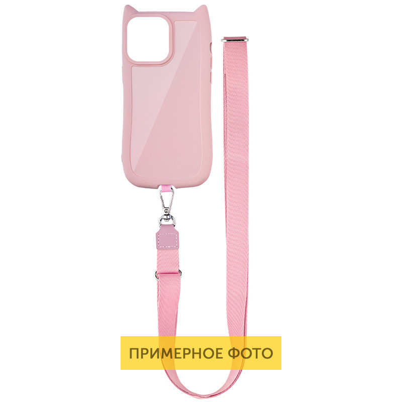 Чехол TPU GETMAN Cat with straps для Apple iPhone 16 Plus (6.7") Херсон - изображение 1