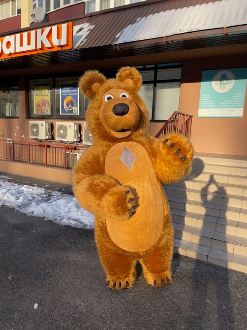 Медведь коричневый костюм надувной Киев - изображение 4