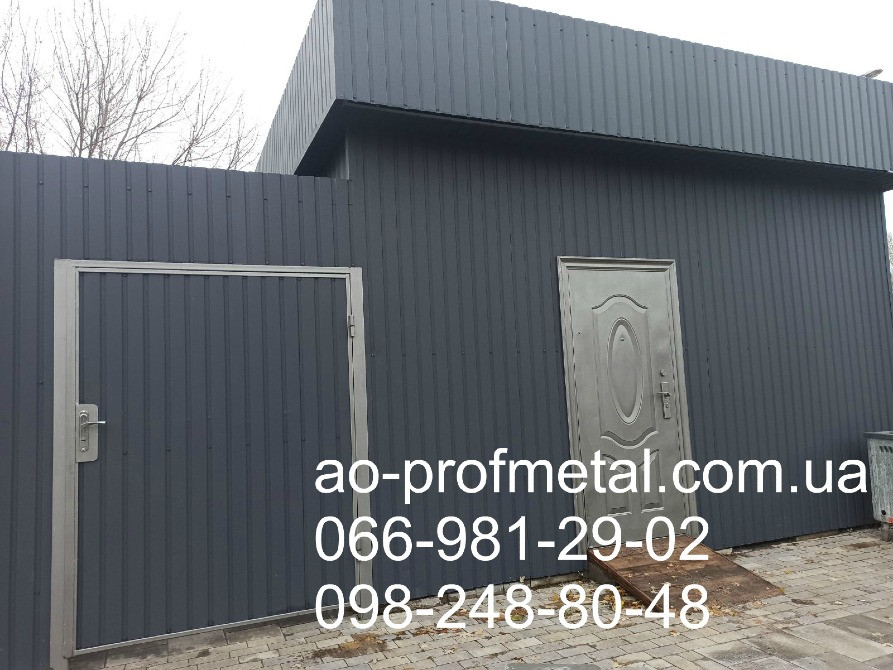 Профлист RAL 7016 PEMA. Київ - зображення 5