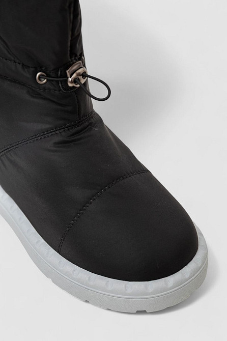 Дутики жіночі зимові на хутрі, колір чорно-сірий, 248RFM200 ( 36-41р.) Одесса - изображение 3