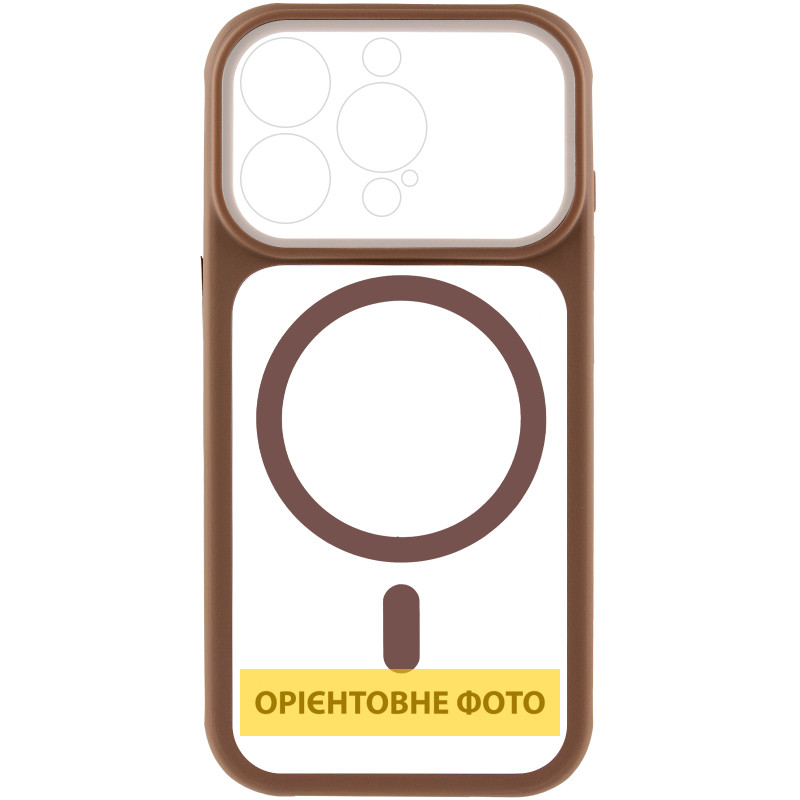 Чехол TPU+PC GETMAN Moon Clear with MagSafe для Apple iPhone 14 Pro Max (6.7") Херсон - зображення 3