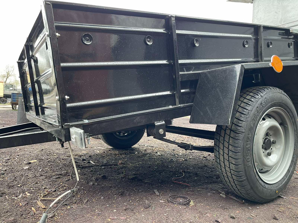 Купити новий автомобільний причіп від заводу "Дніпро-170" 170х130х40. Тент у подарунок Яготин - зображення 4