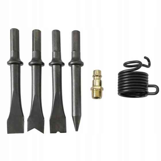 Молоток пневматический с набором зубил 4 шт. (4500уд/мин) AIRKRAFT AT-2010HSG Харків