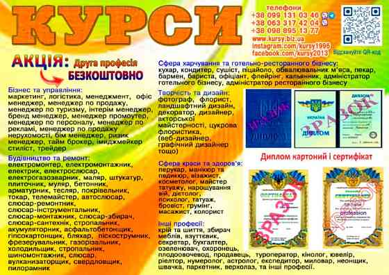 Курси колорист, перукар, маркетінг, логістика, грумінг Кропивницький