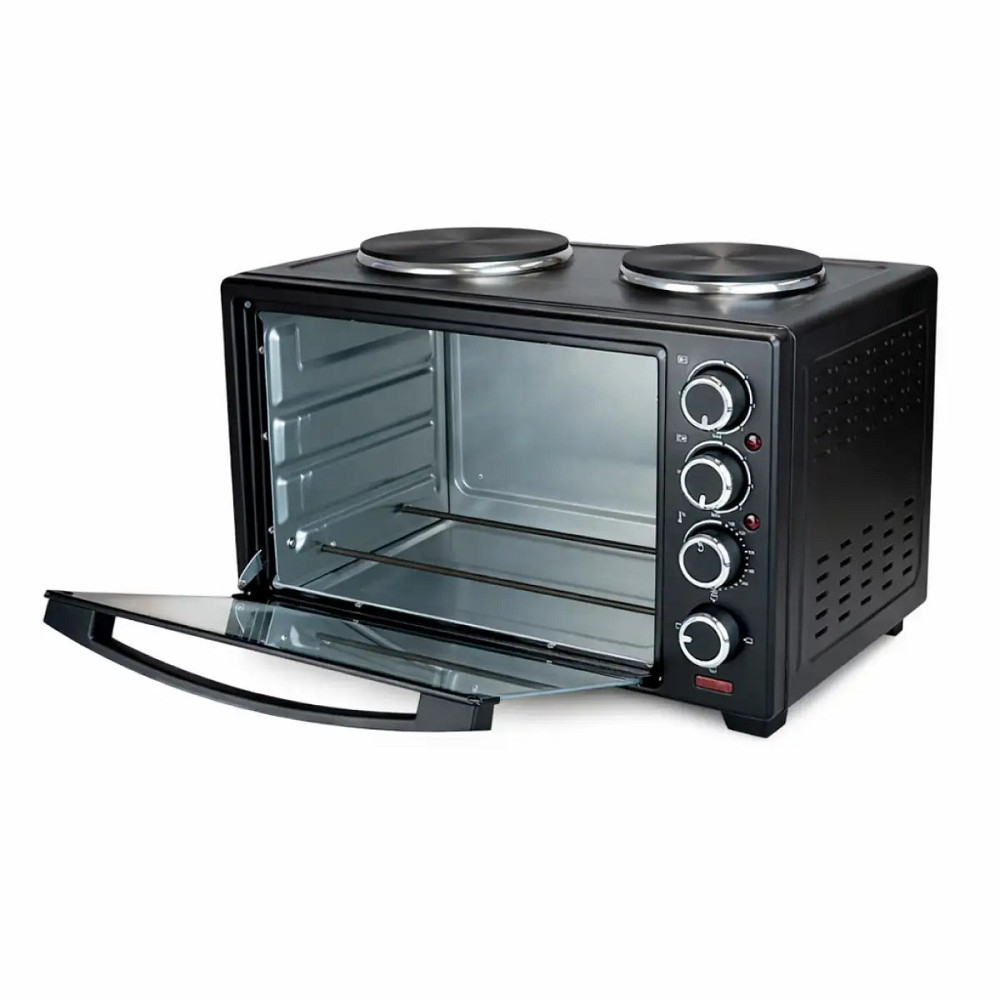 Печь электрическая Grunhelm GNM33RHP 33 л 1800 Вт черная Киев - изображение 8