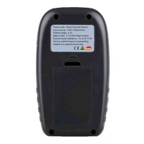 Газоанализатор СО + термометр (0-1000 ppm, 0-50°C) WINTACT WT8825 Харків