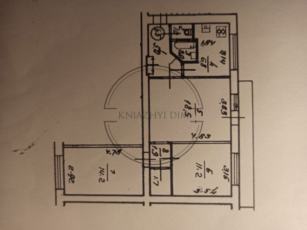 3к квартира Русанівська набережна метро Лівобережна № 21146118 Київ - зображення 8