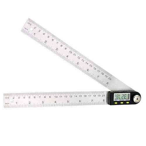 Складная линейка для измерения углов (угломер электронный) 200 мм PROTESTER 5422-200 Харків