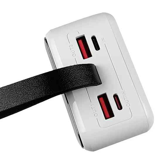 Повербанк Power bank Grunhelm GP-30WQC 30000 mAh белый Киев