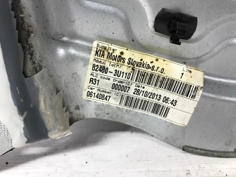 Стеклоподъемник передний правый Kia Sportage SL 2.0 DIESEL D4HA 2010 (б/у) Київ - зображення 4